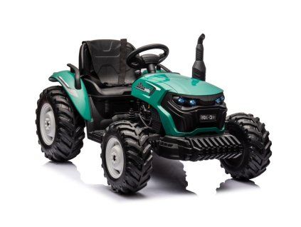 Dětský elektrický traktor HC-306 24V tmavě-zelený