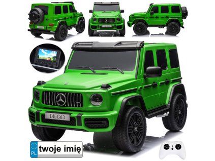 Elektrické autíčko Mercedes G 63 AMG 4x4 pro 2 osoby