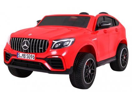 Elektrické autíčko Mercedes GLC 63S 4x4 MP4 dvoumístné červené