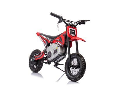 Dětská elektrická motorka Cross 350W 36V červená