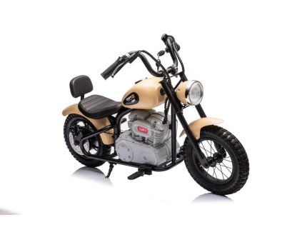 Elektrická motorka A9902 36V 350W béžová