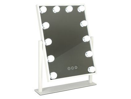 USB Zrcátko na líčení s LED žárovkami 30 x 40 cm