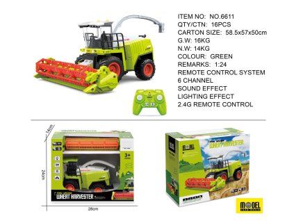Kombajn na obilí R/C