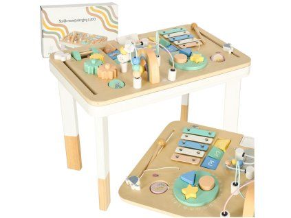 Barevný manipulační stolek Lulilo montessori