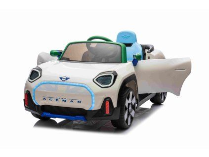 Elektrické autíčko Mini Concept Aceman bílé