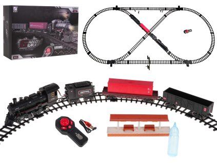 Retro R/C vláčkodráha s kouřem