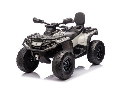 Dětská elektrická čtyřkolka Can-Am Outlander ATV 4x200W šedá