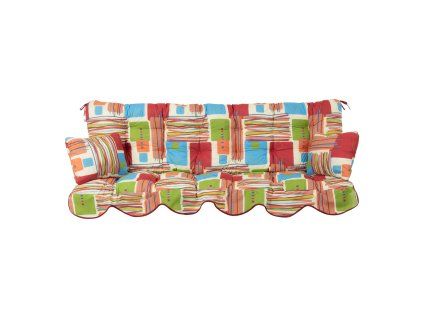 Sada sedáků na 4 místnou houpačku Minorca 184 cm E008-05BB PATIO