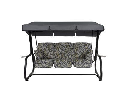 Zahradní houpačka Rimini Black Edition s bočními stolky G050-06PB PATIO