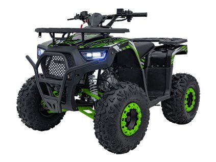 Dětská benzínová čtyřkolka 120ccm DISCOVERER zelená