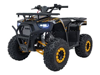 Dětská benzínová čtyřkolka 120ccm DISCOVERER oranžová