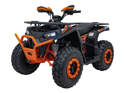 Dětská benzínová čtyřkolka 200 cmm PRO RIDER oranžová