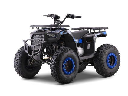 Dětská benzínová čtyřkolka MONSTER 200 ccm modrá