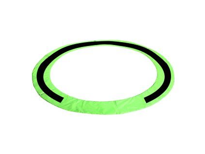 k18400 aga kryt pruzin na trampolinu exclusive s vnitrni siti 430 cm svetle zelenycerny 1