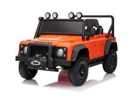 Elektrické autíčko Land Rover Defender 110 SVX Concept oranžové 1