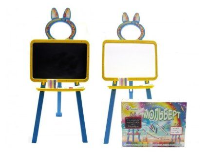 Doloni Magnetická plastová tabule Modro-žlutá