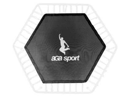 Aga Odrazová plocha k fitness trampolíně Black