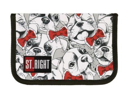 St.RIGHT Jednopatrový penál Puppies