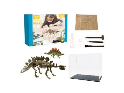 Aga4Kids Sada pro malé paleontology Stegosaurus