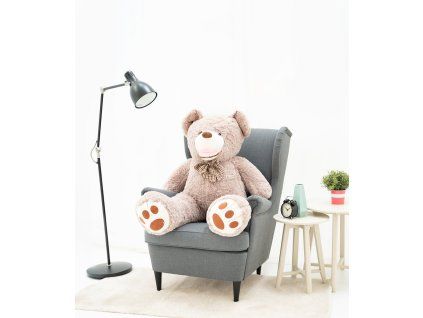 Plyšový medvídek Amigo 130 cm šedý