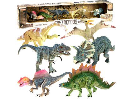 Figurky Sada Dinosaurů malované 6 kusů
