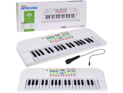 Hudební nástroj Varhánky mini keyboard 37 kláves mikrofon