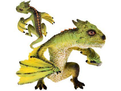 Pohádková figurka zelený Drak