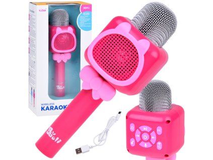 Bezdrátový Mikrofon pro děti KARAOKE Bluetooth