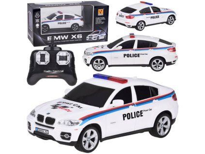RC auto BMW X6 policejní na dálkové ovládání
