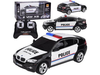 RC auto BMW X6 policejní na dálkové ovládání
