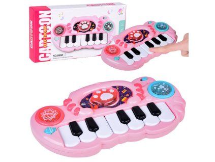 Piánko Mini KEYBOARD interaktivní Podsvícená tlačítka