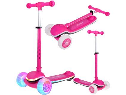 Balanční koloběžka SCOOTER 3kolová BAREVNÁ SVĚTÝLKA