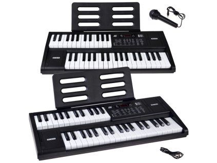 Elektronické varhany KEYBOARD 61 kláves + mikrofon