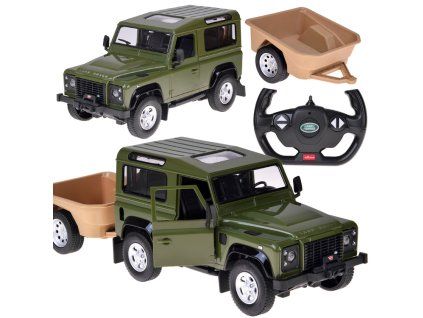 RC auto Rastar Land Rover Defender 1:14 s osvětlením