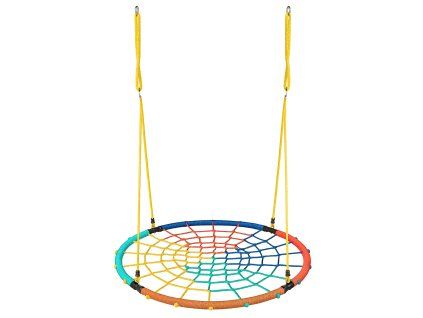 k18327 aga zavesny houpaci kruh 120 cm ctyrbarevny novinka 1
