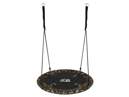 Aga Závěsný houpací kruh 90 cm Maskáčový