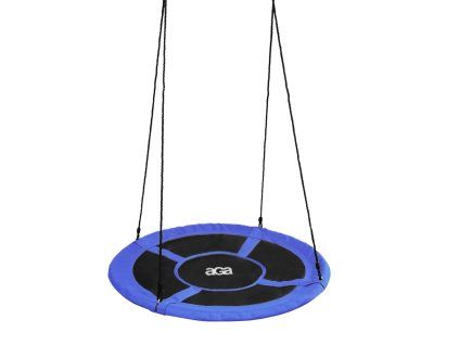 Aga Závěsný houpací kruh 110 cm Modrý