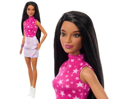 Panenka Mattel Barbie Fashionistas ROCKOVÁ stylizace 1986