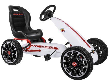 Motokára na pedály ABARTH 30 kg Měkká kola