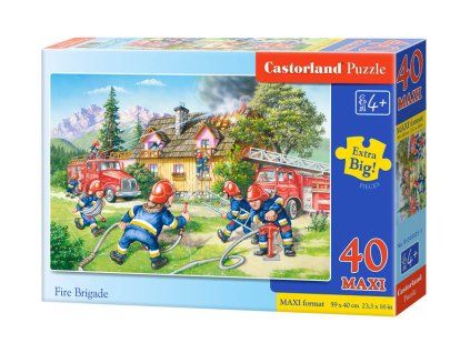 Puzzle Fire Brigade 40 dílků MAXI