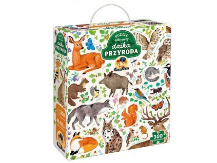 Puzzle CzuCzu objevitele Divoká příroda 300 dílků 7+