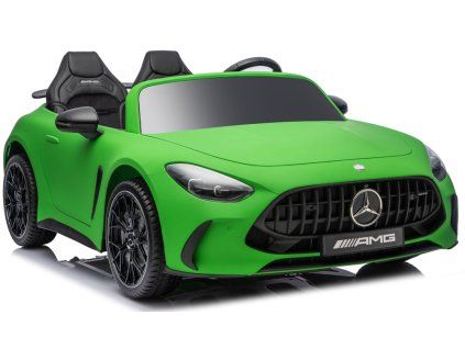 Elektrické Autíčko Mercedes GT63 AMG DKGT63 24 V Tichý Motor Matně Zelené