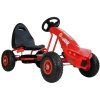 Šlapací motokára A-18 Červená