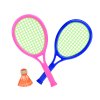 Sportovní sada Síť na volejbal Míč Badminton disk 3v1