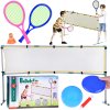 Sportovní sada Síť na volejbal Míč Badminton disk 3v1