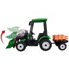 Dětský TRAKTOR elektrický na akumulátor Velký s přívěsem a lžící 3