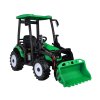 Dětský TRAKTOR elektrický na akumulátor Velký s přívěsem a lžící 4
