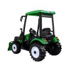 Dětský TRAKTOR elektrický na akumulátor Velký s přívěsem a lžící