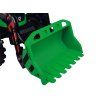 Dětský TRAKTOR elektrický na akumulátor Velký s přívěsem a lžící