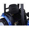 Velký elektrický TRAKTOR pro děti s přívěsem a lžící 6